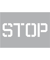 Šablóna STOP ST421